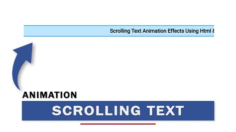 Scrolling Text in HTML, CSS and JavaScript | Scrolling Text - YouTube