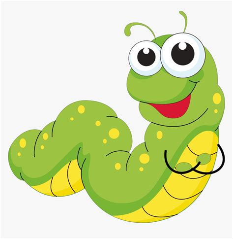 cute worm clipart - Clip Art Library