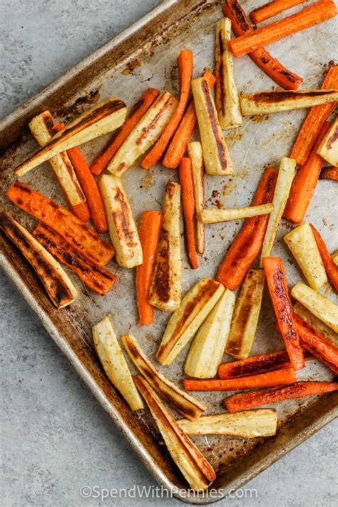 Roasted Carrots and Parsnips - Spend With Pennies