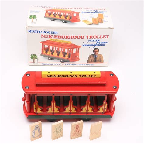 Signed Mister Rogers' Neighborhood Trolley | EBTH