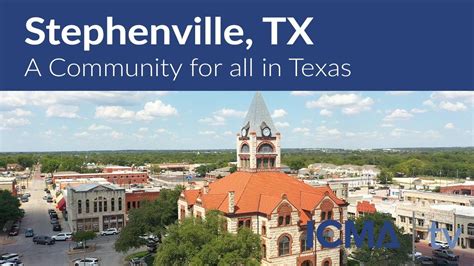 Stephenville, TX - A Community for all in Texas - YouTube