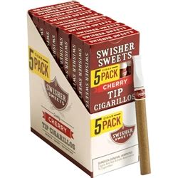 Swisher Sweets Cherry Tip Cigarillos | SmokersDiscounts.com