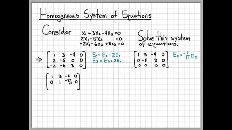 What Is The Trivial Solution Linear Algebra