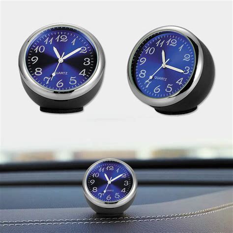 Mini Car Interior Watch Clock Decor Tool Universal Auto Truck Clock ...