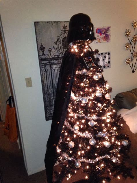 Darth Vader Christmas Tree | Elegant christmas centerpieces, Elegant ...