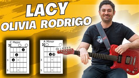 Lacy Olivia Rodrigo Guitar Tutorial Chords - YouTube