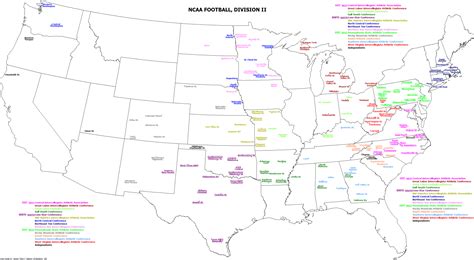 File:Map of National Collegiate Athletic Association Division II ...