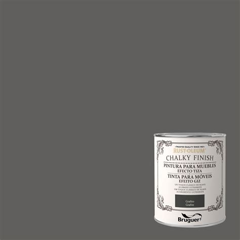 Pintura a la tiza CHALKY FINISH RUST-OLEUM 750 ml grafito | Leroy Merlin