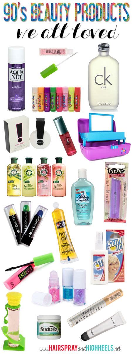 90's Beauty Products | Childhood memories 90s, Childhood memories, 90s ...