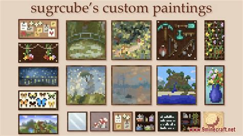 Custom Paintings Resource Pack (1.19.2, 1.18.2) - Texture Pack - Mc-Mod.Net