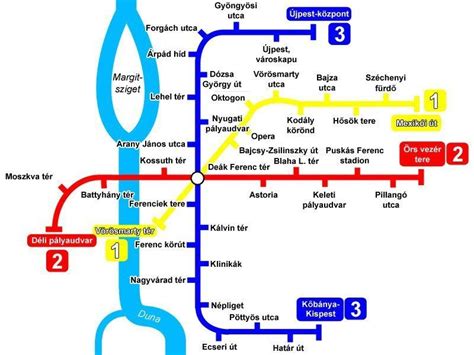 Budapest Metro - Lines, map, schedule and price of the metro | Budapest ...