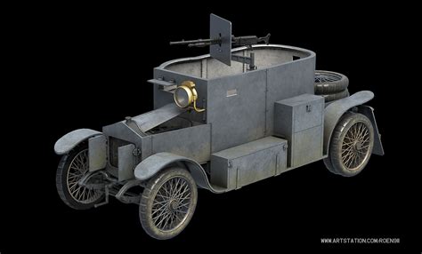 ArtStation - Minerva Armored Car Light Reconnaissance Vehicle 3d model