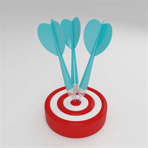 Darts 3D Model $5 - .unknown - Free3D