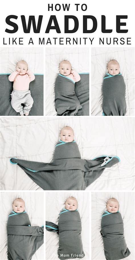 How to Swaddle a Baby Step By Step (Two Ways): A Visual Tutorial | Baby ...