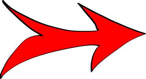 Red Arrow Vector Clipart image - Free stock photo - Public Domain photo ...