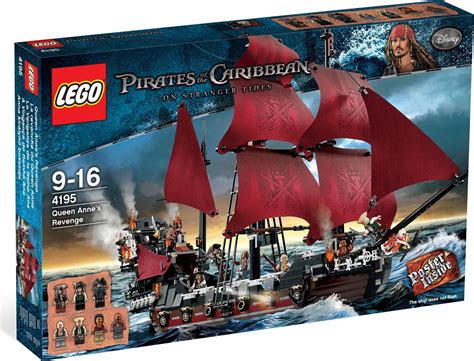 LEGO Piráti z Karibiku 4195 Pomsta královny Anny od 24 999 Kč - Zbozi.cz