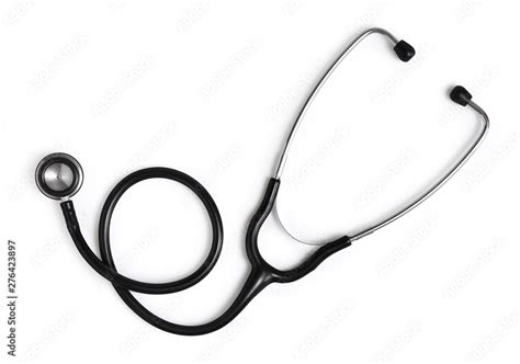 medical stethoscope isolated on white background 스톡 사진 | Adobe Stock