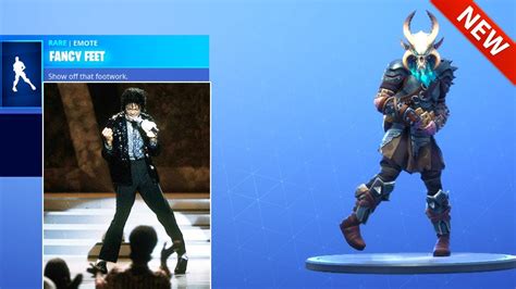 *NEW* MICHAEL JACKSON FANCY FEET DANCE EMOTE & JOB WELL DONE! FORTNITE ...