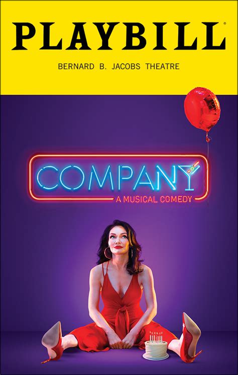 Company (Broadway, Bernard B. Jacobs Theatre, 2021) | Playbill