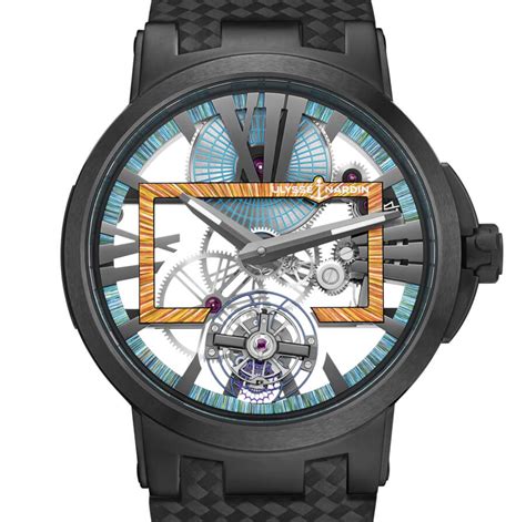 Introducing Ulysse Nardin Executive Skeleton Tourbillon Hyperspace ...