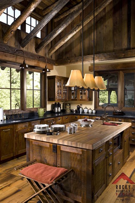 Log Cabin Kitchens: How To Create A Cozy And Rustic Feel - Kitchen Ideas