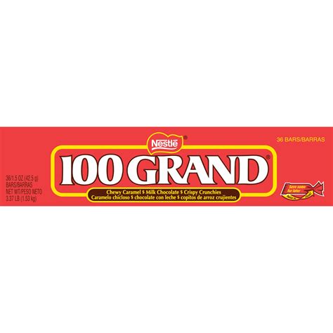 100 Grand 100 Grand Candy Bars 36 Ct 1.5 oz | Shipt