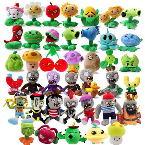 Plants vs Zombies 2 PVZ Figures Plush Baby Staff Toy Stuffed Soft Doll ...