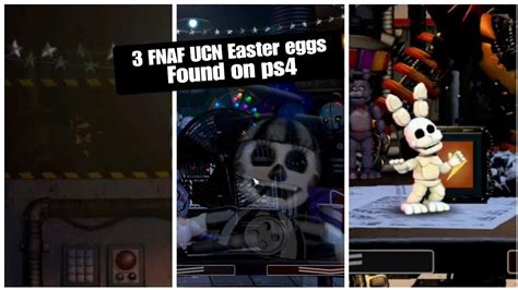 Fnaf UCN Easter eggs on console ports - YouTube