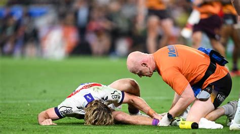 NRL 2023: Ryan Papenhuyzen suffers serious ankle injury in Storm’s loss ...