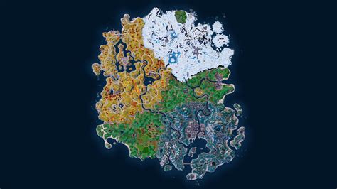 Fortnite Chapter 4 Season 2 Map Changes: New Locations and POIs ...