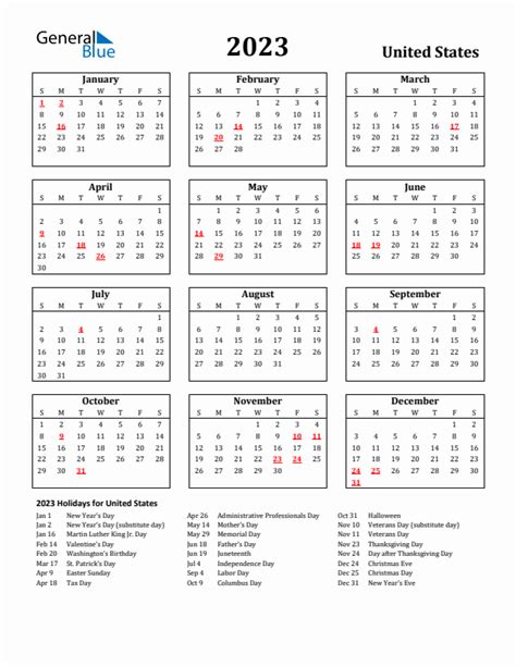 Calendar 2023 Usa – Get Calendar 2023 Update