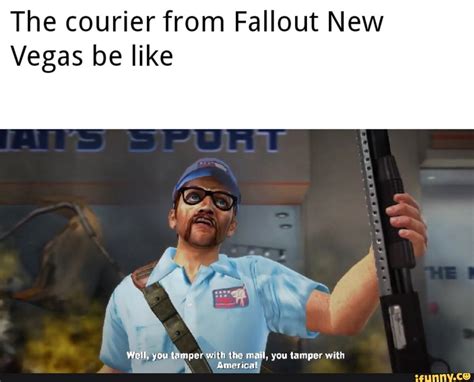 The courier from Fallout New Vegas be like - iFunny | Fallout new vegas ...