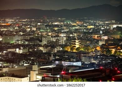 Night View Toji Temple Kyoto Stock Photo 1862252017 | Shutterstock