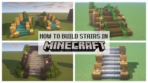 Best Minecraft Stairs - Printable Form, Templates and Letter