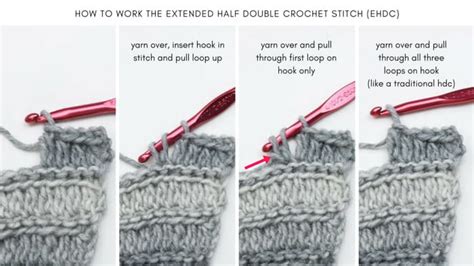 how-to-crochet-extended-half-double-crochet-stitch » Make & Do Crew