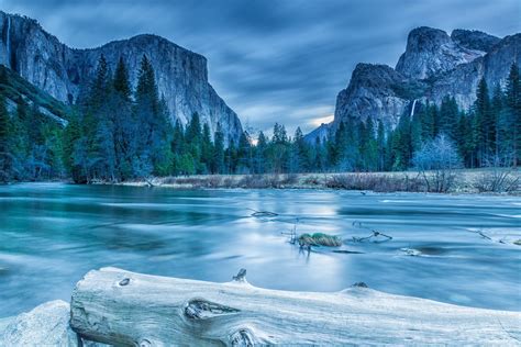 HD wallpaper yosemite national park sierra nevada mountain lake forest ...