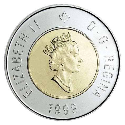 1999 Canadian $2 Nunavut Commemorative Toonie Coin (Brilliant Uncirculated)