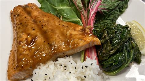 GINGER-TERIYAKI GLAZED SALMON – Dads That Cook