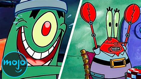 Top 10 Evil Plans by Plankton from Spongebob Squarepants | Geeks