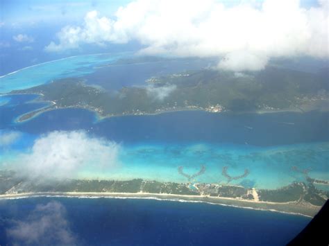 Aerial View of Bora Bora - Duncan.co