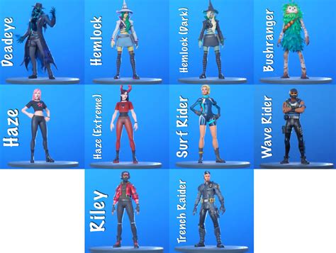 Here’s a list I made of all the new skins/styles that leaked in the ...