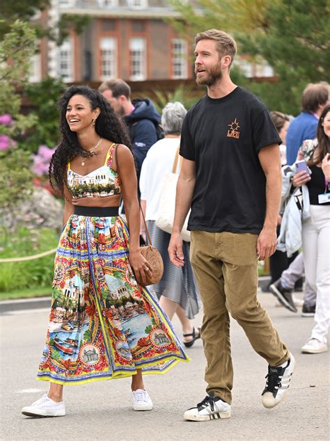 Vick Hope reveals how she first rejected her now fiancé Calvin Harris ...