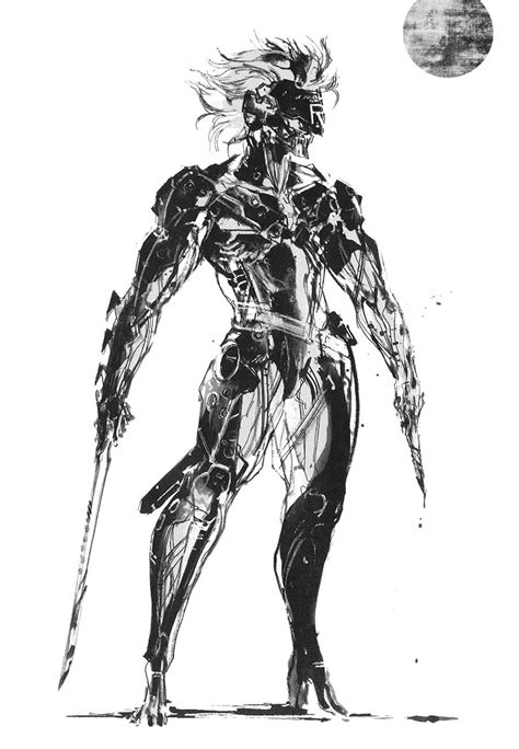 Metal Gear Rising Concept Art Raiden