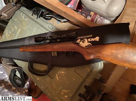 ARMSLIST - For Sale: Marlin 22 mag bolt action with red field scope