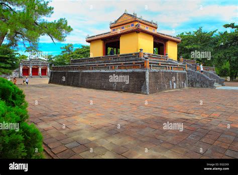 Tomb of Minh Mang, Emperor of Vietnam, Hue, Vietnam Stock Photo - Alamy