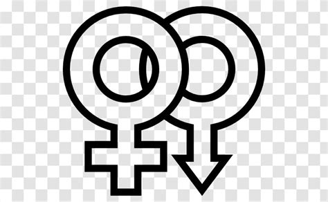 Gender Symbol Sign - Cartoon Transparent PNG