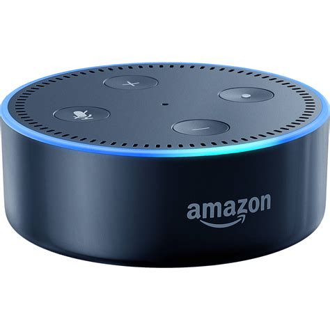 Amazon Echo Dot (2nd Generation, Black) B01DFKC2SO B&H Photo