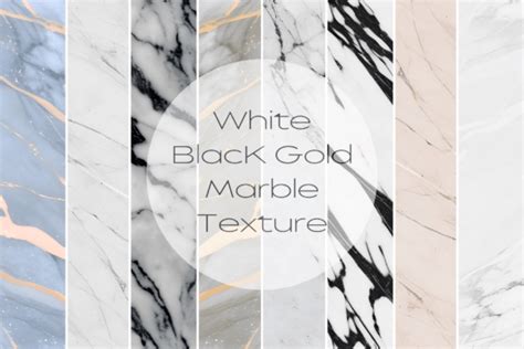 White Black and Gold Marble Texture Graphic by UniqueMe · Creative Fabrica