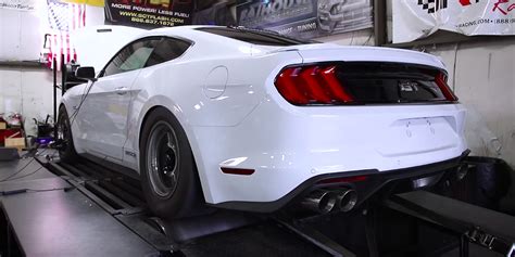 What a New Mustang GT Sounds Like With Two Turbos and 1140 HP