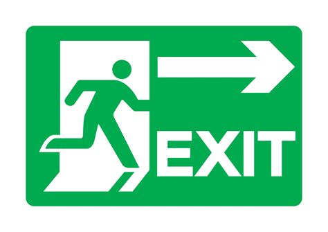 Emergency Exit Signs